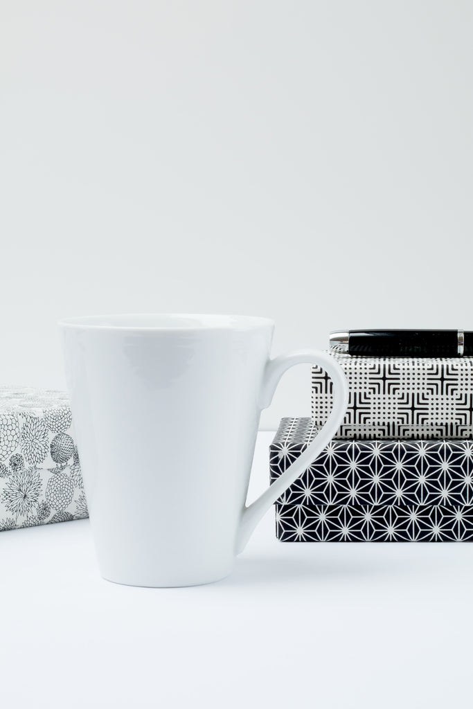 White cup